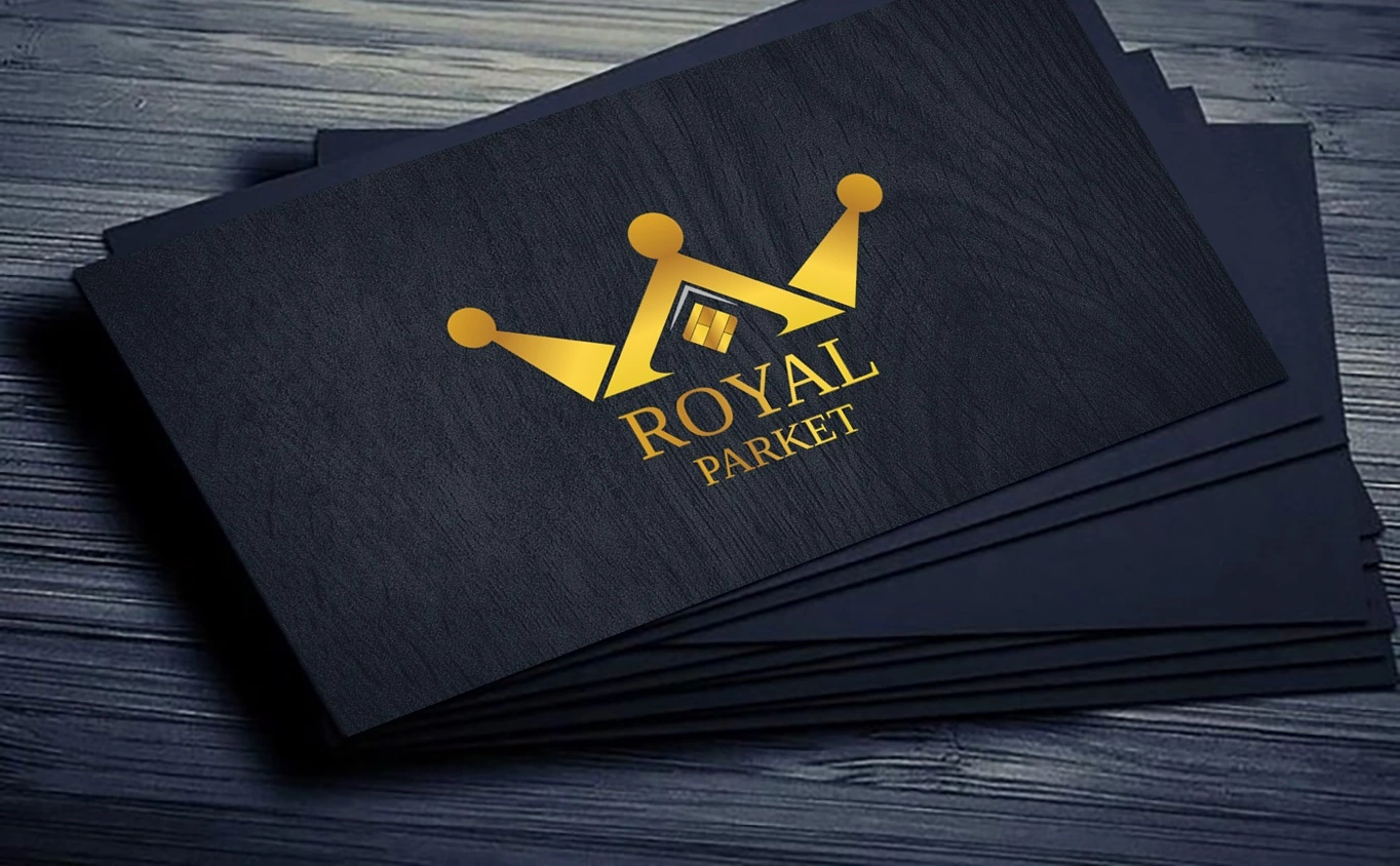 Royal Parket Parquet logo dizajn graficki dizajn vizit kartice | iDEV Bijeljina